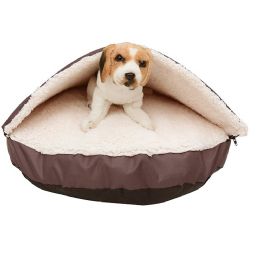 Bulk 30" Dark Coffee Pet Cave, Pet Bed