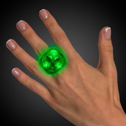 36 Bulk Led Green Diamond Ring