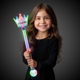 36 Bulk Led Jumbo Crown Wand