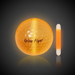 72 Bulk Orange Glow Stick For Glow Flyer Golf Ball