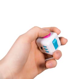 36 Bulk White, Blue & Pink Focus Cube