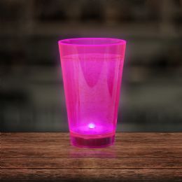 36 Bulk Neon Pink Led 12 Oz. Cup