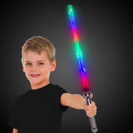 36 Bulk Led Rainbow Strobing Sword