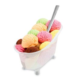 36 Bulk Bathtub Plastic Serving Bowl