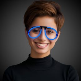 36 Bulk Blue Glow Eyeglasses