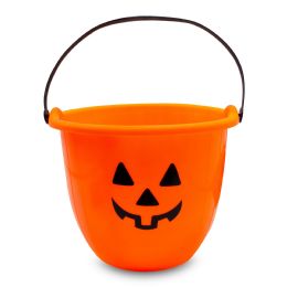 36 Bulk Pumpkin Trick Or Treat Bucket