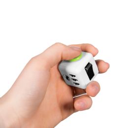 36 Bulk White, Black & Green Focus Cube