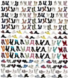 60 Bulk Sock Pallet Deal Mixed Assorted Random Colors For Men Women Children