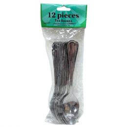 20 Bulk 12 Piece Stainless Steel Teaspoon Set