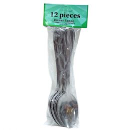 20 Bulk 12 Piece Stainless Steel Spoon Set