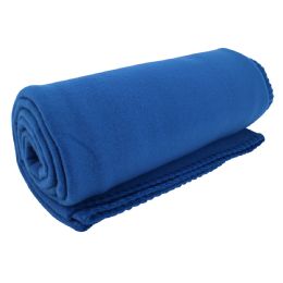 30 Bulk Royal Value Fleece Blanket 50 X 60 in