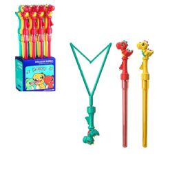 72 Bulk Dinosaur Bubble Stick