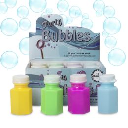 240 Bulk Mini Pastel Bubble Bottles (dozen)
