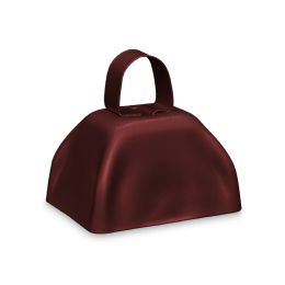 48 Bulk Maroon Metal Cowbells