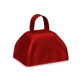48 Bulk Red Metal Cowbells