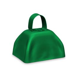 48 Bulk Green Metal Cowbells