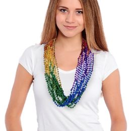 360 Bulk Rainbow Bead Necklaces