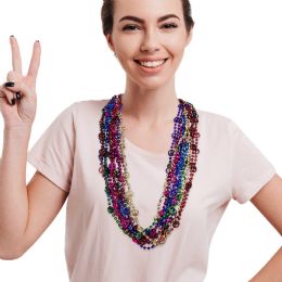 312 Bulk Peace Sign Bead Necklaces