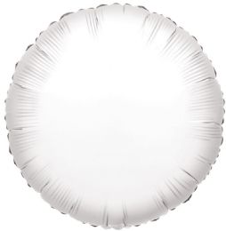 25 Bulk 2-Side Solid/rd White 25's