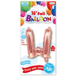 24 Bulk 16"foil Balloon Rgd W
