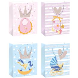 72 Bulk Baby Bag Glt 19.5x29x7"/sg 72s