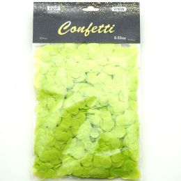 24 Bulk 15g Rd Confetti Lime
