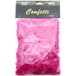 24 Bulk 15g Rd Confetti Hot Pink12/432