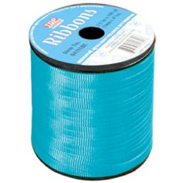 12 Bulk 500yd Ribbon Aqua Blue