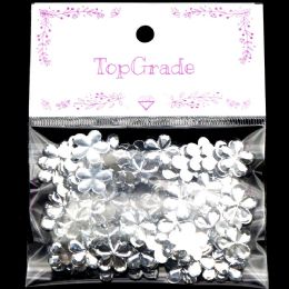 24 Bulk Acrylic Rhinestone/white12/600