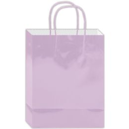 48 Bulk Gift Bag 10x8x4-inch/em Lilac Glossy