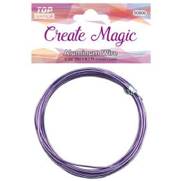 24 Bulk 1.5mm/8.2ft Purple Wire