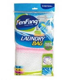 96 Bulk Washing Bag W/zipper 20x24-inch/48