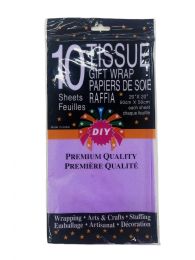 72 Bulk 10ct Tissue Paper Lavender 72s 20x20-inch