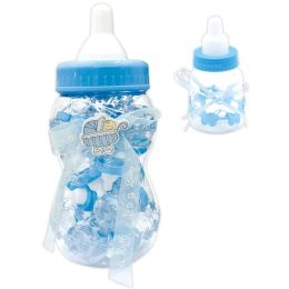 12 Bulk giant baby bottle Baby blue 12s 13hx5.7" 18-Piece 3.5"