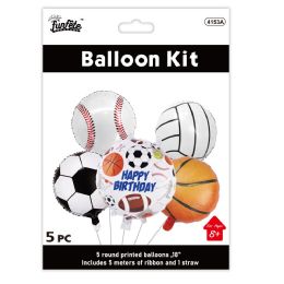 24 Bulk 5pc Basketball Set