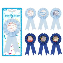 48 Bulk 3-inch B'day Badge Boy