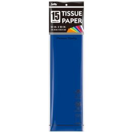 72 Bulk 15ct Tissue Paper DK-Blue 72s 20x20-inch