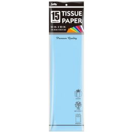 72 Bulk 15ct Tissue Paper BB-Blue 72s 20x20-inch