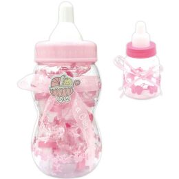 12 Bulk giant baby bottle Baby pink 12s 13hx5.7" 18-Piece 3.5"