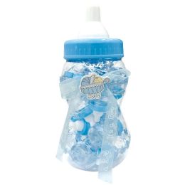 12 Bulk giant baby bottle Baby blue 12s 15.35hx8.27" 50-Piece 3.5"