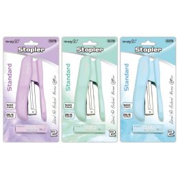 24 Bulk Macaron Stapler Set Stapler+500 Staples