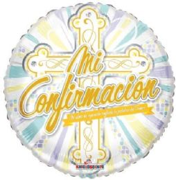 25 Bulk 2-Side Balloon Round Baby's Christening