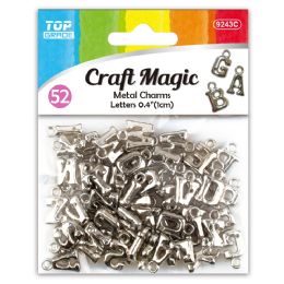 600 Bulk alloy letter pendant 52-Piece