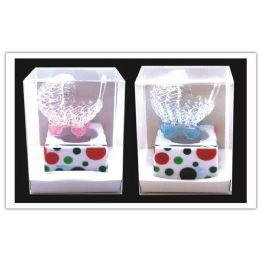 48 Bulk Crystal Baby Stroller