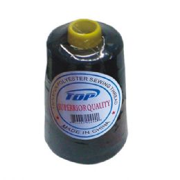 48 Bulk Sewing Thread 2000yd Black 48s