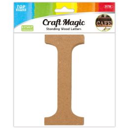 12 Bulk Wooden Letter "i" 13x12x1.2cm