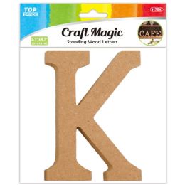 12 Bulk Wooden Letter "k" 13x12x1.2cm