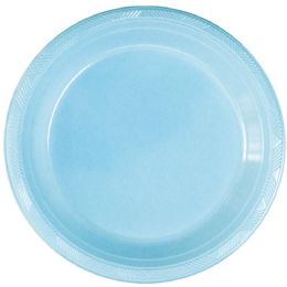 36 Bulk 9"/10ct Pls Plate BB-Blue 36s