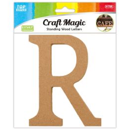 12 Bulk Wooden Letter "r" 13x12x1.2cm