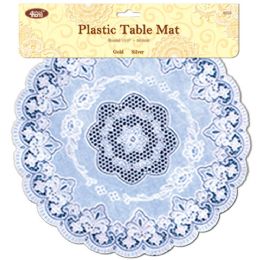 24 Bulk 16-inch Placemat Rd Silver